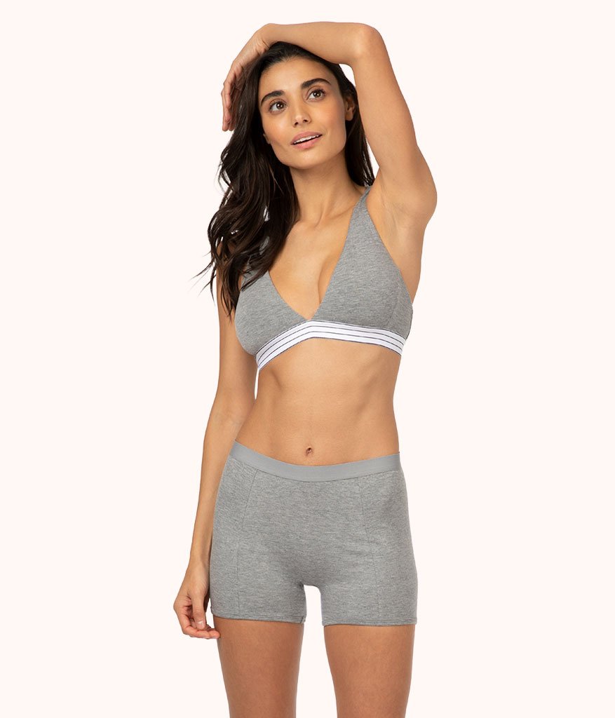 The All-Day Boy Short: Heather Gray