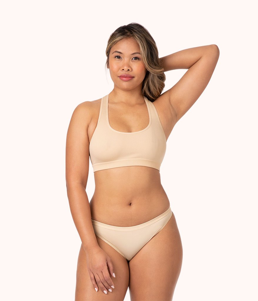 The Seamless Thong: Toasted Almond