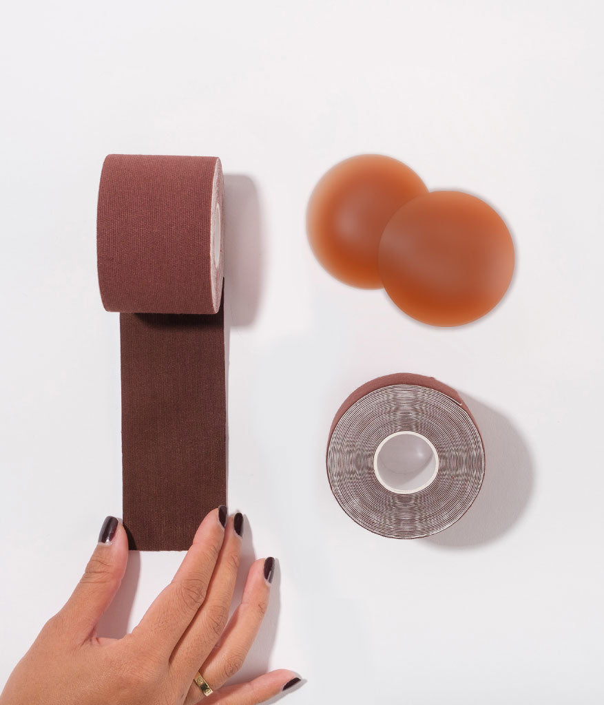 The Smooth Stickies & Body Tape Bundle: Umber