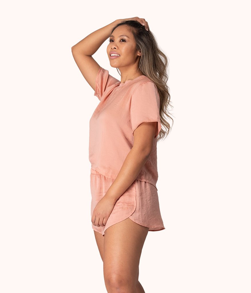 The Boxer Lounge Short: Shell Pink