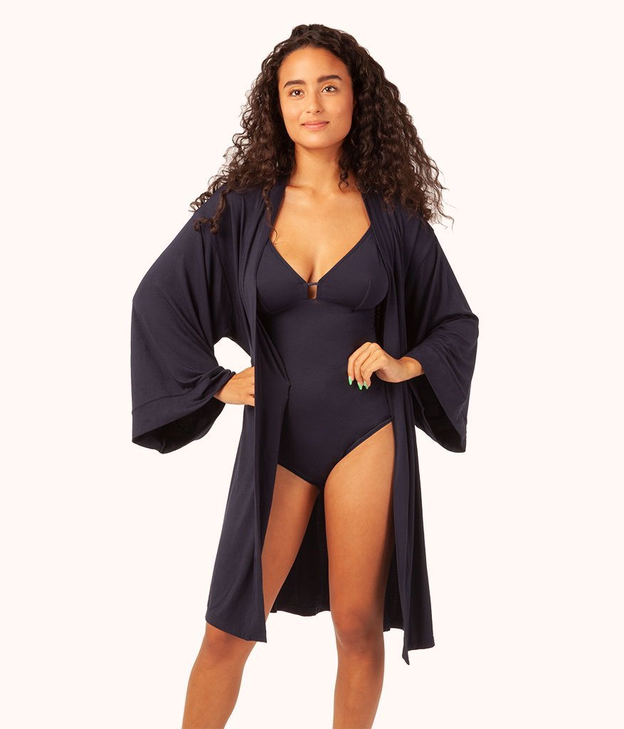 The All-Day Robe: Midnight Navy