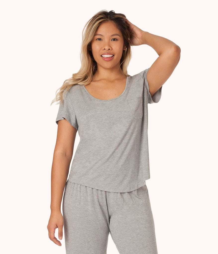 The All-Day Tee: Heather Gray